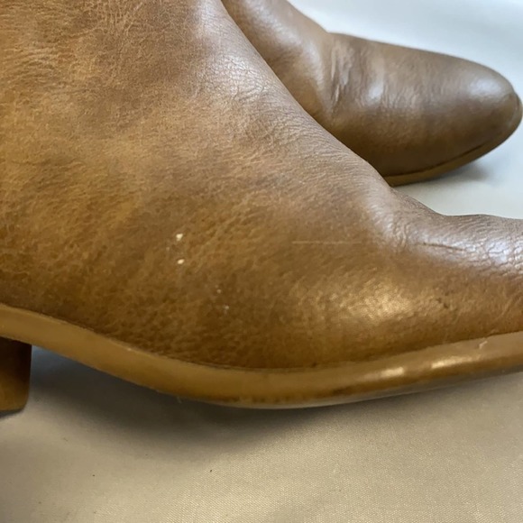Just Fab Women's Light Brown Ankle Boots - Picture 8 of 8
